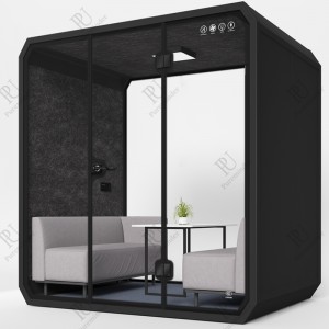 Pureminder L size soundproof booth private portable silence for meeting,office and outdoor